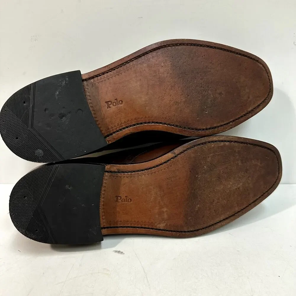 NEW HEELS Alfred Sargent x Polo Ralph Lauren Oxford Bal Wingtip England 8.5 D